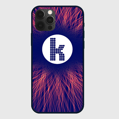 Чехол iPhone 12 Pro The Killers red energy / 3D-Черный – фото 1