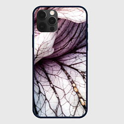 Чехол для iPhone 12 Pro Раскрытый цветок, цвет: 3D-черный