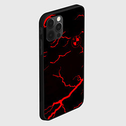 Чехол для iPhone 12 Pro BMW storm red color, цвет: 3D-черный — фото 2