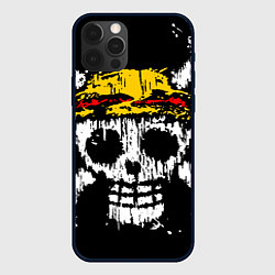 Чехол для iPhone 12 Pro Соломенная шляпа, цвет: 3D-черный