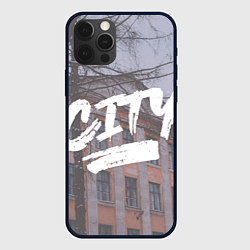 Чехол для iPhone 12 Pro City, Кемерово, цвет: 3D-черный