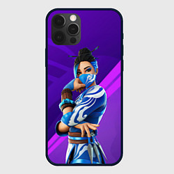Чехол iPhone 12 Pro Fortnite Blue Jade