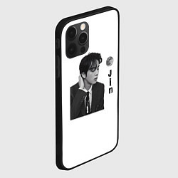 Чехол для iPhone 12 Pro Джин bts, цвет: 3D-черный — фото 2