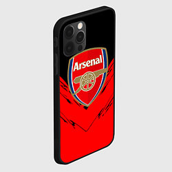 Чехол для iPhone 12 Pro Arsenal текстура краски, цвет: 3D-черный — фото 2