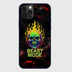 Чехол iPhone 12 Pro Beast mode череп
