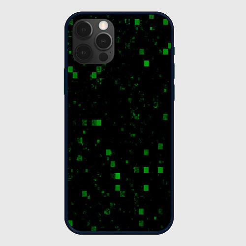 Чехол iPhone 12 Pro Color green khaki / 3D-Черный – фото 1