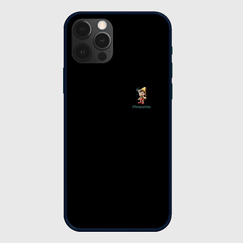 Чехол iPhone 12 Pro Pinocchio / 3D-Черный – фото 1