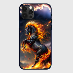Чехол iPhone 12 Pro Огнегривый скакун
