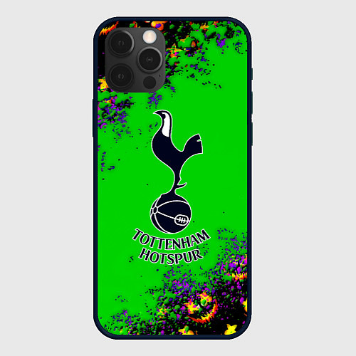 Чехол iPhone 12 Pro Тоттенхэм Хотспур хеллоуин / 3D-Черный – фото 1