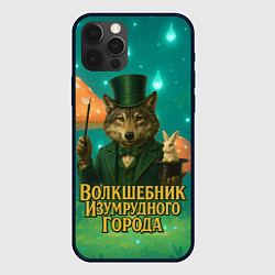 Чехол iPhone 12 Pro Волшебник Изумрудного города Волк