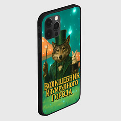 Чехол для iPhone 12 Pro Волшебник Изумрудного города Волк, цвет: 3D-черный — фото 2