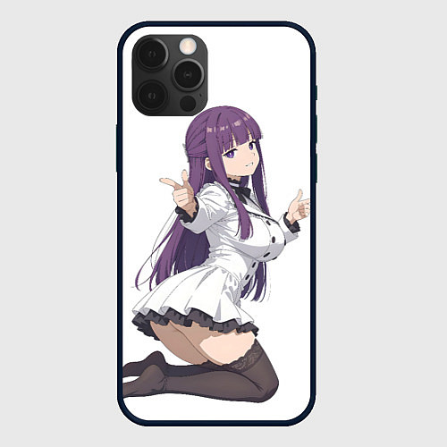 Чехол iPhone 12 Pro Волшебница Ферн / 3D-Черный – фото 1