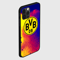 Чехол для iPhone 12 Pro Borussia космические краски, цвет: 3D-черный — фото 2