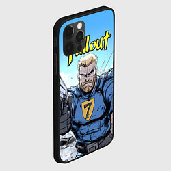 Чехол для iPhone 12 Pro Fallout 7, цвет: 3D-черный — фото 2
