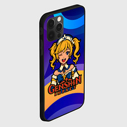 Чехол для iPhone 12 Pro Genshin Impact Барбара, цвет: 3D-черный — фото 2