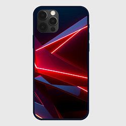 Чехол iPhone 12 Pro Neon laser red