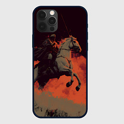 Чехол iPhone 12 Pro Всадник на лошади