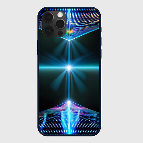 Чехол iPhone 12 Pro Выход в космос / 3D-Черный – фото 1