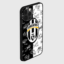 Чехол для iPhone 12 Pro Ювентус автографы, цвет: 3D-черный — фото 2