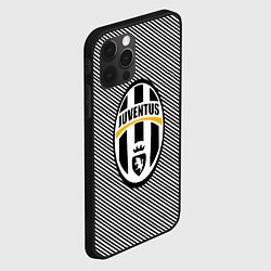 Чехол для iPhone 12 Pro Ювентус спорт линии, цвет: 3D-черный — фото 2