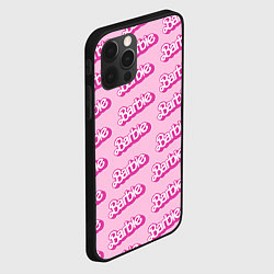 Чехол для iPhone 12 Pro Barbie Pattern, цвет: 3D-черный — фото 2