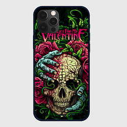 Чехол iPhone 12 Pro BFMV: Roses Skull