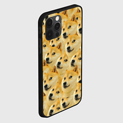 Чехол для iPhone 12 Pro Doge, цвет: 3D-черный — фото 2
