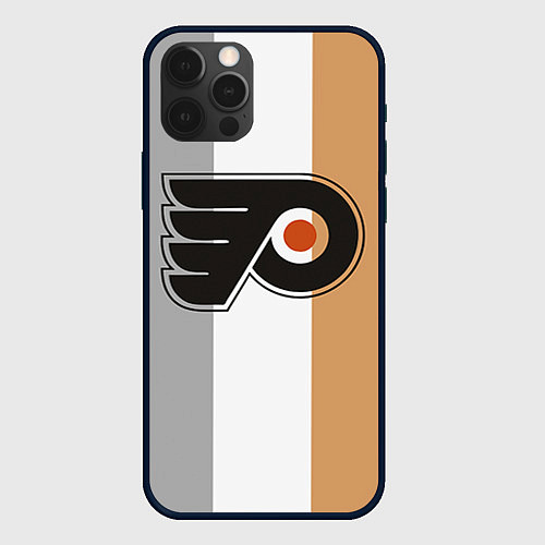 Чехол iPhone 12 Pro Philadelphia Flyers / 3D-Черный – фото 1