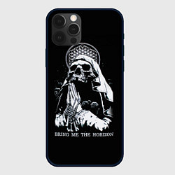Чехол для iPhone 12 Pro BMTH: Skull Pray, цвет: 3D-черный