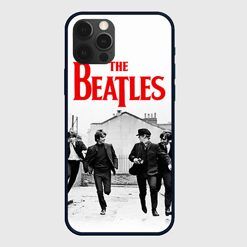 Чехол iPhone 12 Pro The Beatles: Break / 3D-Черный – фото 1