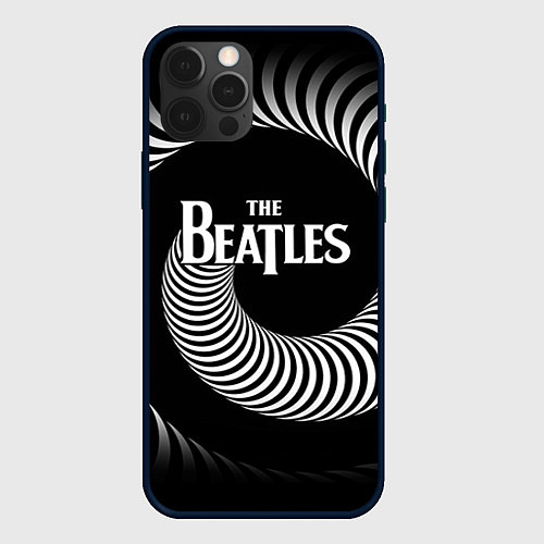 Чехол iPhone 12 Pro The Beatles: Stereo Type / 3D-Черный – фото 1