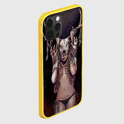 Чехол для iPhone 12 Pro Хранительница леса, цвет: 3D-желтый — фото 2