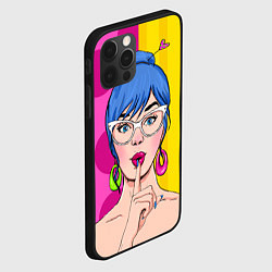 Чехол для iPhone 12 Pro POP ART, цвет: 3D-черный — фото 2