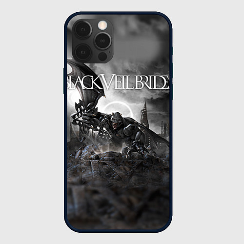 Чехол iPhone 12 Pro Black Veil Brides: Faithless / 3D-Черный – фото 1