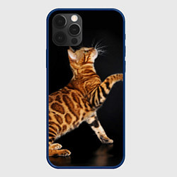 Чехол iPhone 12 Pro Бенгальская кошка