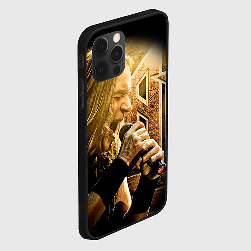 Чехол iPhone 12 Pro Кипелов: Ария / 3D-Черный – фото 2