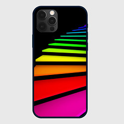 Чехол iPhone 12 Pro Радужная лестница