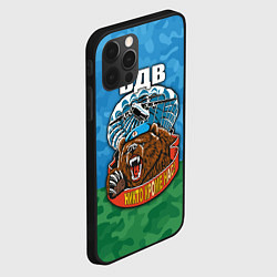 Чехол для iPhone 12 Pro ВДВ медведь - никто кроме нас, цвет: 3D-черный — фото 2