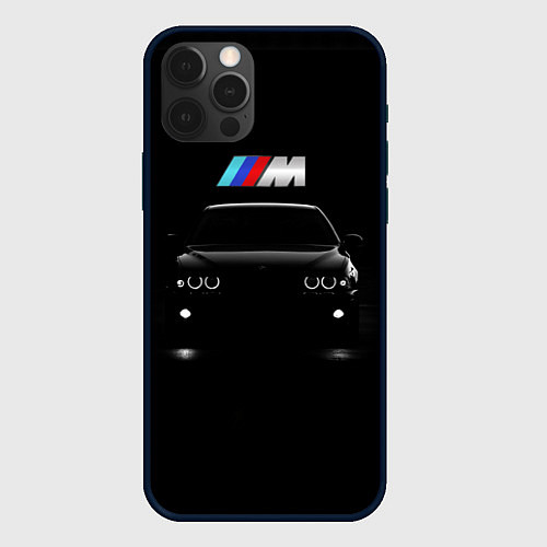 Чехол iPhone 12 Pro BMW / 3D-Черный – фото 1