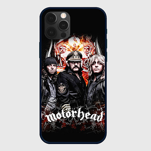 Чехол iPhone 12 Pro Motorhead Band / 3D-Черный – фото 1