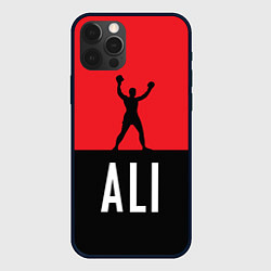 Чехол для iPhone 12 Pro Ali Boxing, цвет: 3D-черный