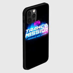 Чехол для iPhone 12 Pro Trancemission: Trance we love, цвет: 3D-черный — фото 2