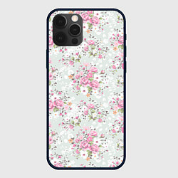 Чехол iPhone 12 Pro Flower pattern