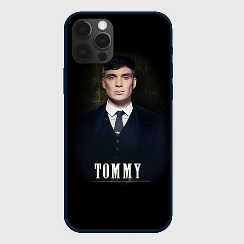 Чехол iPhone 12 Pro Peaky Tommy / 3D-Черный – фото 1