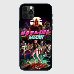 Чехол для iPhone 12 Pro Hotline Miami, цвет: 3D-черный