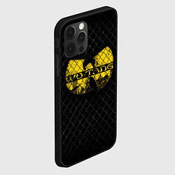 Чехол для iPhone 12 Pro Wu-Tang Clan: Grid, цвет: 3D-черный — фото 2