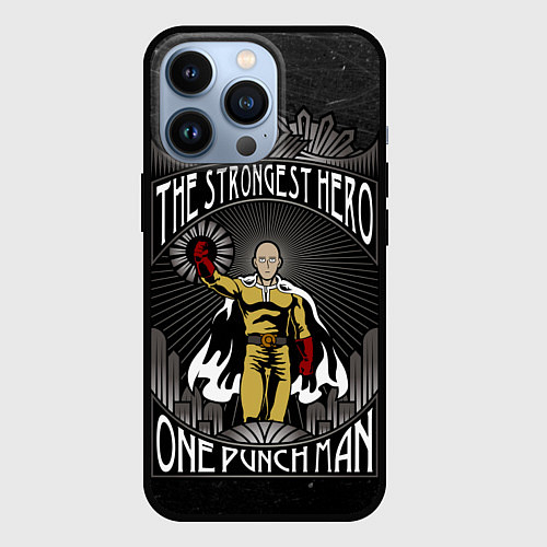 Чехол iPhone 13 Pro The Strongest Hero / 3D-Черный – фото 1