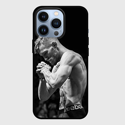 Чехол iPhone 13 Pro Conor McGregor: Mono / 3D-Черный – фото 1