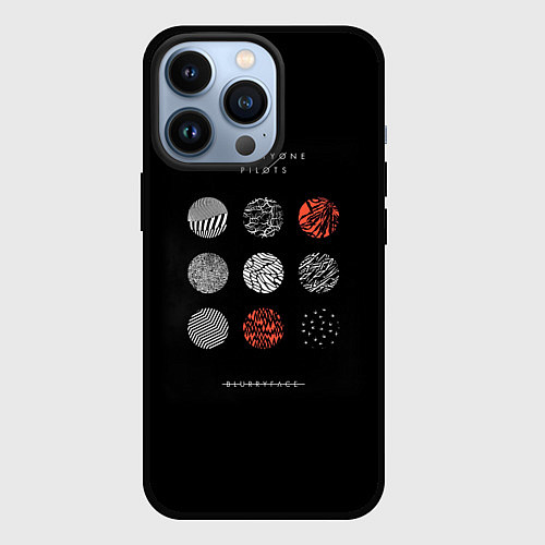 Чехол iPhone 13 Pro Twenty one pilots: Blurrveace / 3D-Черный – фото 1