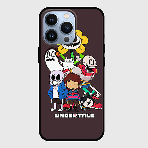 Чехол iPhone 13 Pro Undertale 3 / 3D-Черный – фото 1